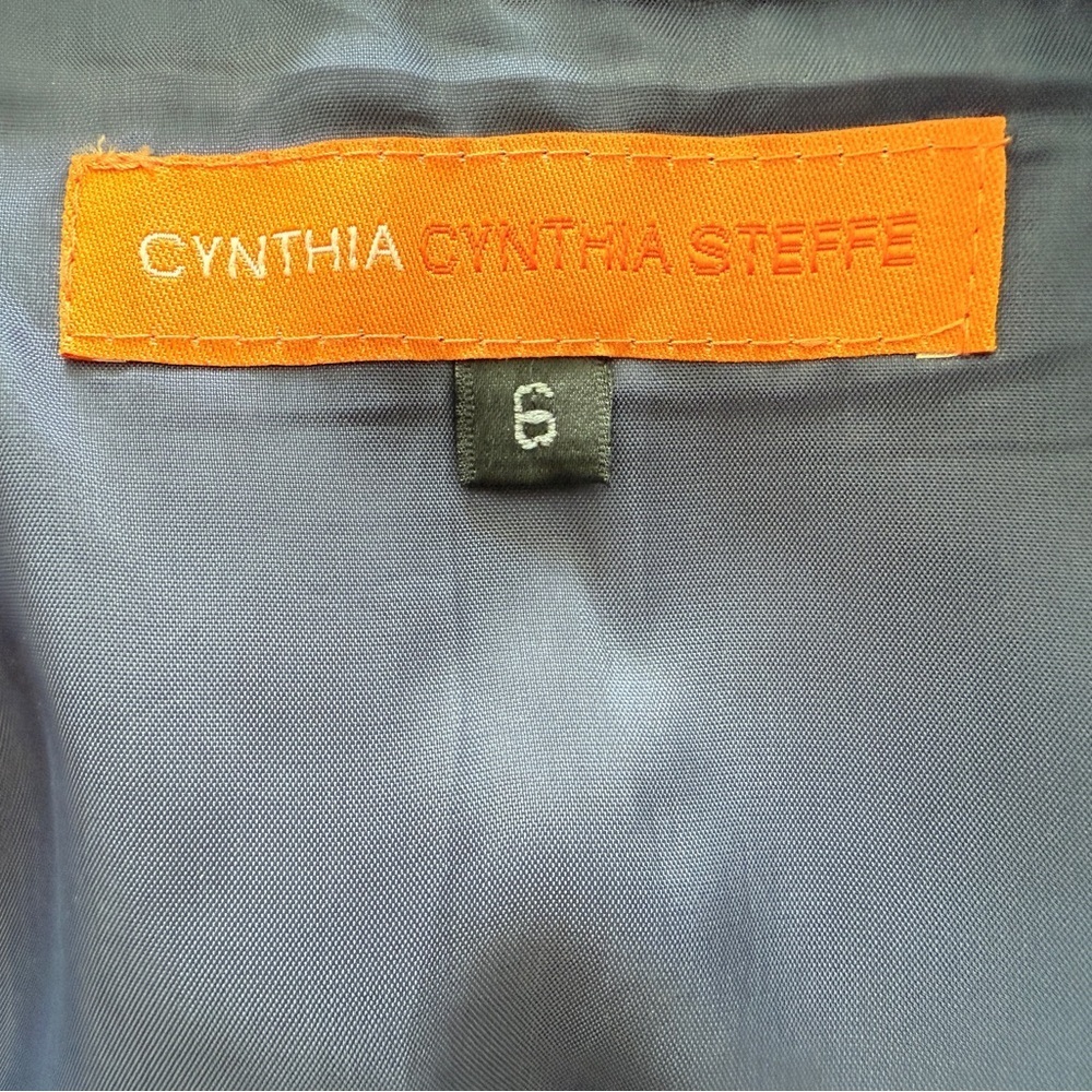 Cynthia Steffe Navy Floral Lace Skirt – Size 6 - Picture 7 of 12